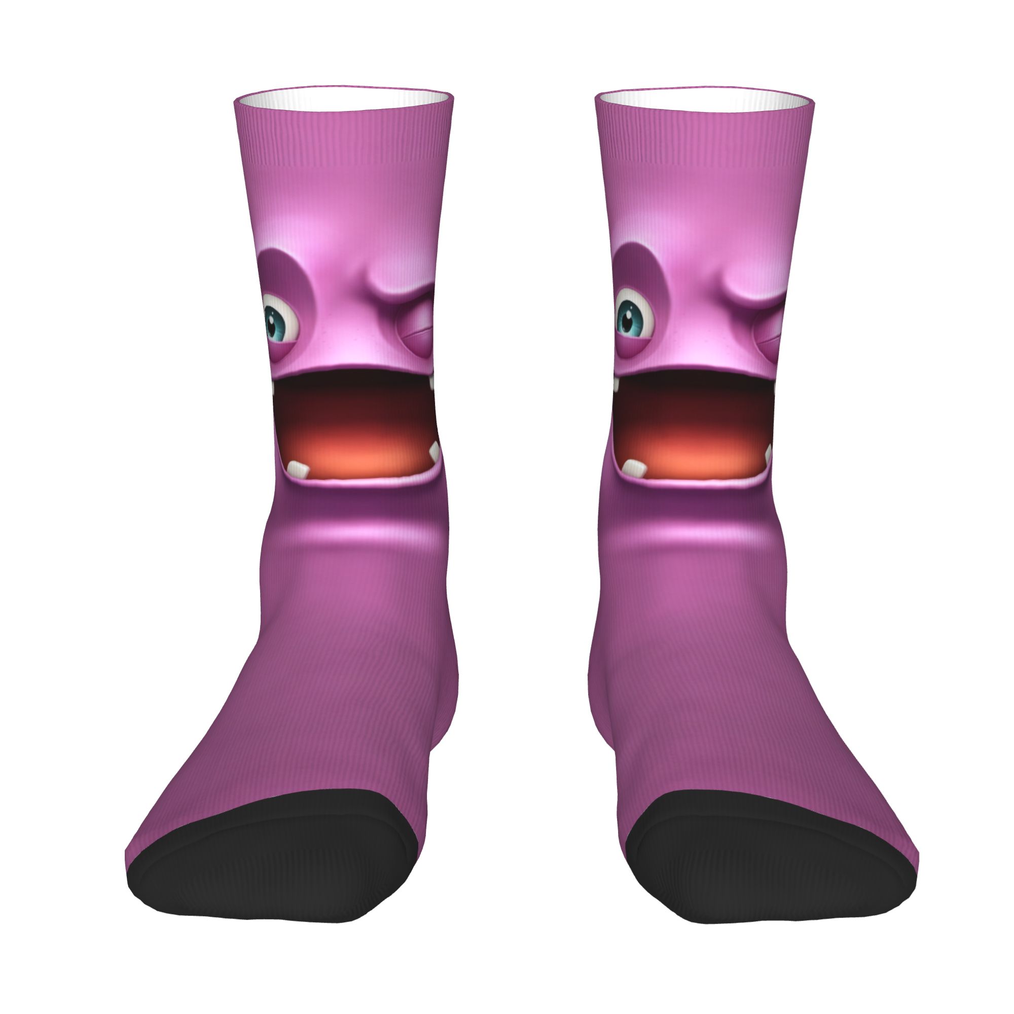 Dress Sock Men - Custom Cute Mens Funny Expression Face