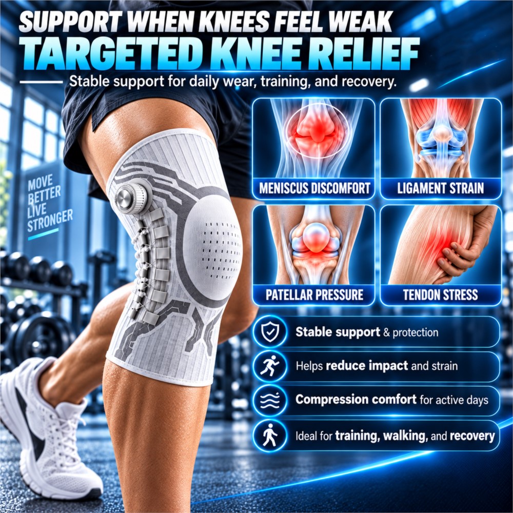 Adjustable Smart Knob Knee Bra - Compression Sleeve Calf review and price