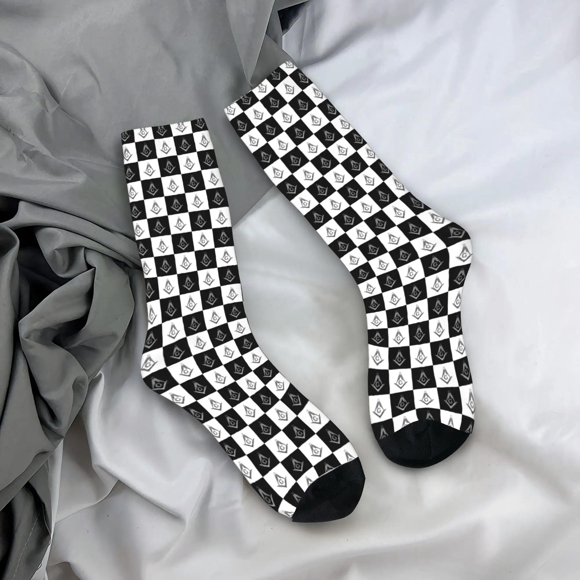 Custom Freemason Checkered Pat - Dress Sock Men review and price